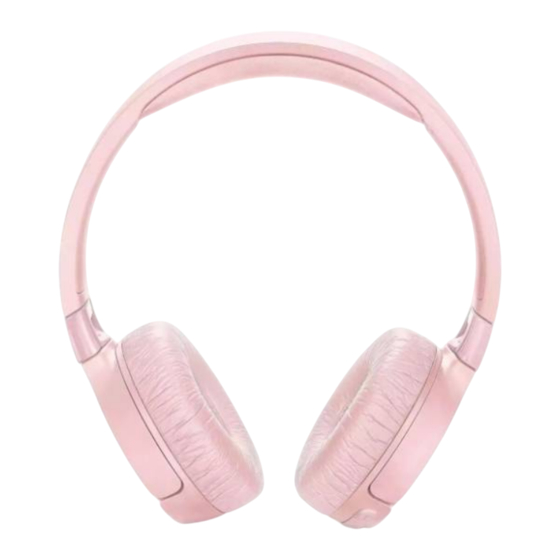 Harman JBL TUNE 660 NC Kurzanleitung