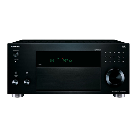 Onkyo PR-RZ5100 Handbuch