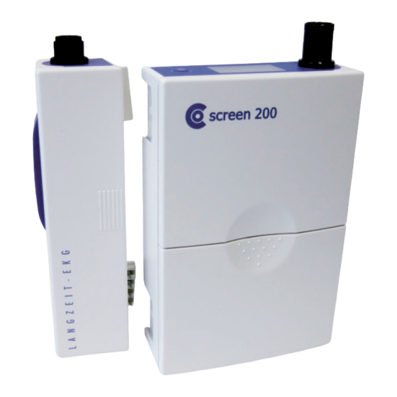Custo Med Screen 200 Kurzanleitung
