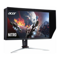 Acer XV273K Bedienungsanleitung