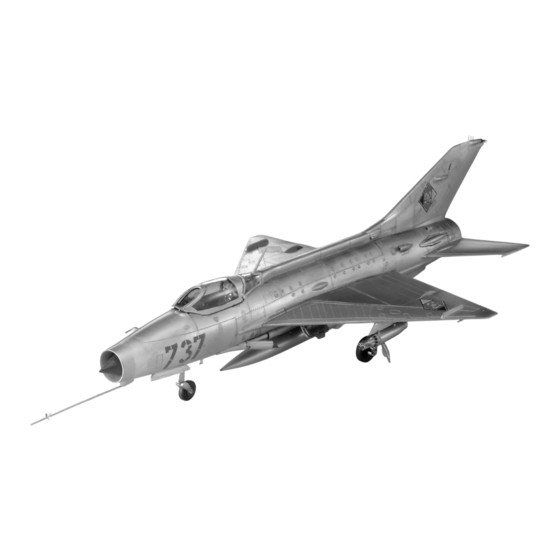 REVELL MiG-21 F-13 Fishbed C Montageanleitung