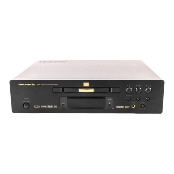 Marantz DV-9500 Handbuch