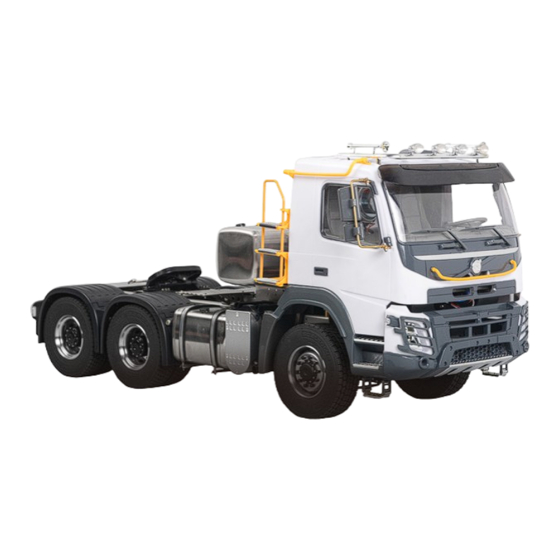 RC4WD 1/14 6x6 Nashorn Semi Truck FMX Schnellstartanleitung