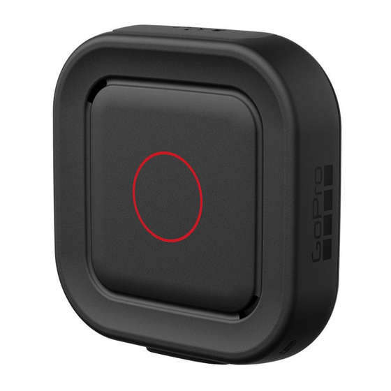GoPro REMO Benutzerhandbuch