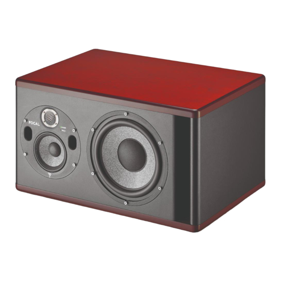 Focal TRIO11 BE Gebrauchsanleitung