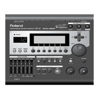 Roland V-Drums TD-12 Bedienungsanleitung