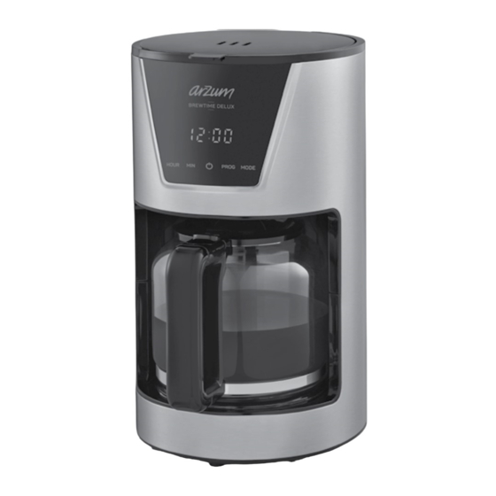 Arzum BREWTIME DELUX AR 3081 Bedienungsanleitung