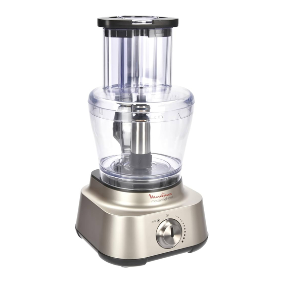 Moulinex masterchef 9000 Bedienungsanleitung