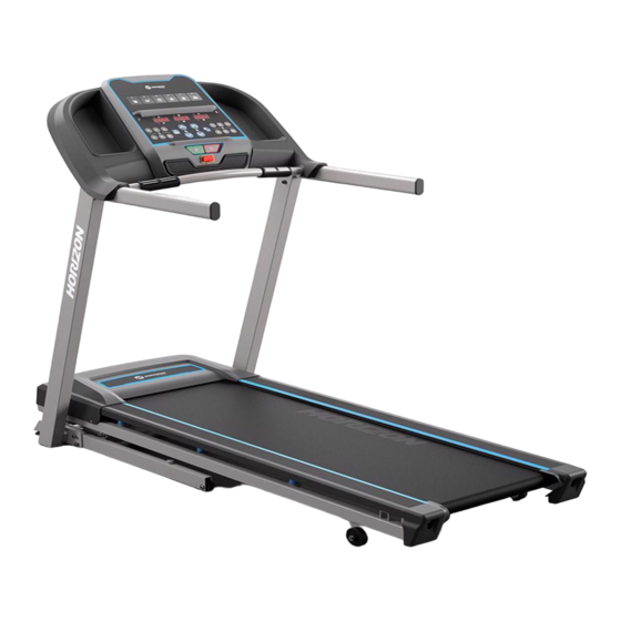 Horizon Fitness TR5.0 Benutzerhandbuch