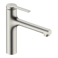 HANSGROHE Zesis M33 150 Eco 2jet 74810000 Gebrauchsanleitung, Montageanleitung