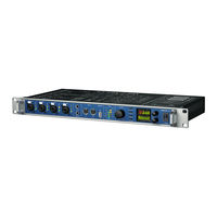 RME Audio Fireface UFX Bedienungsanleitung