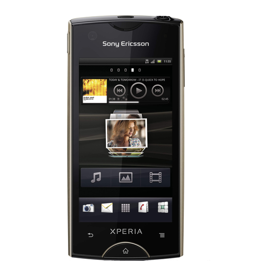Sony Ericsson Xperia Ray Bedienungsanleitung
