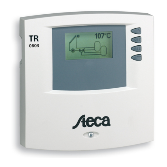 Steca TR 0603 Bedienungsanleitung
