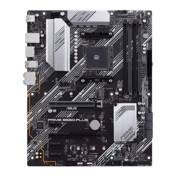 Asus PRIME B550-PLUS Schnellstartanleitung