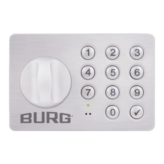 Burg Combipad Bedienungsanleitung