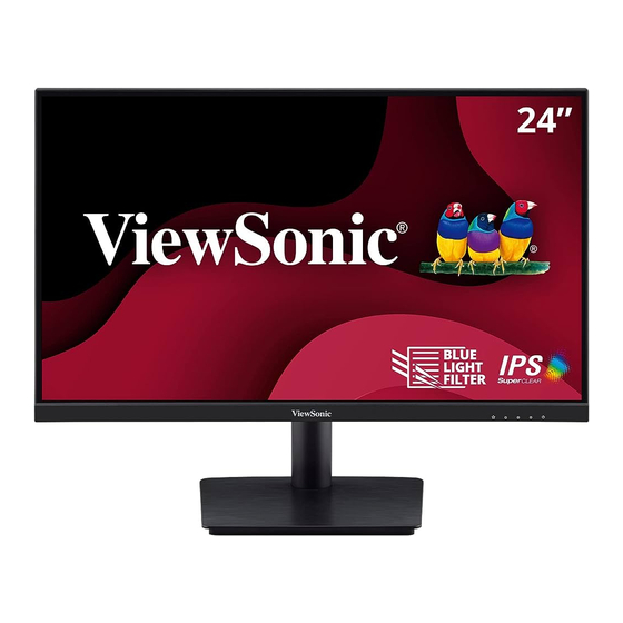 ViewSonic VA2409M Schnellstart Handbuch