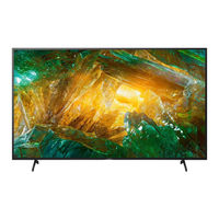 Sony BRAVIA KD-65XH80 Serie Referenz-Anleitung