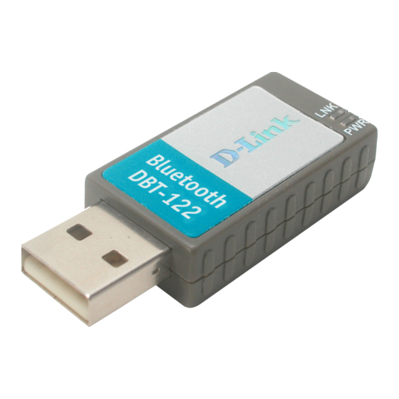 D-Link DBT-122 Kurzanleitung