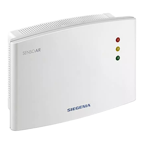 Siegenia SENSOAIR Montageanleitung