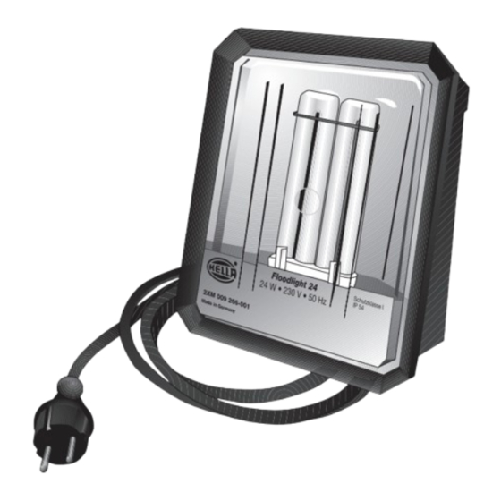 Hella Floodlight 24 Bedienungsanleitung