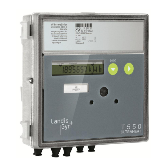 Landis+Gyr UC50 Serie Bedienungsanleitung