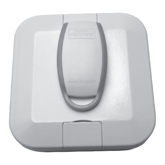BURG WÄCHTER secuENTRY pro 7074 Transponder Extender Bedienungsanleitung