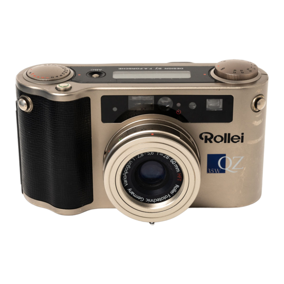 Rollei 35 QZ Gebrauchsanweisung