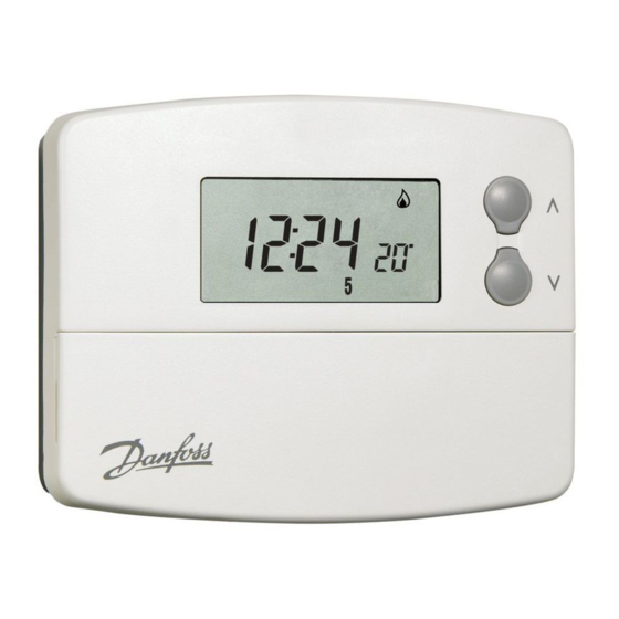 Danfoss TP5000-RF Installationsanleitung