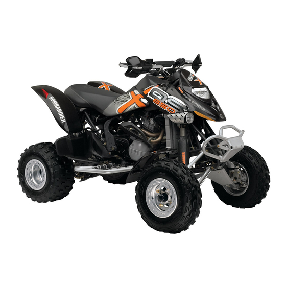 BOMBARDIER DS 650 Baja X Bedienungsanleitung
