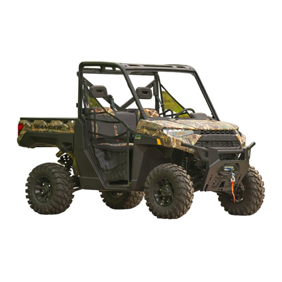 Polaris RANGER XP 1000 2019 Betriebsanleitung Für Wartung Und Sicherheit