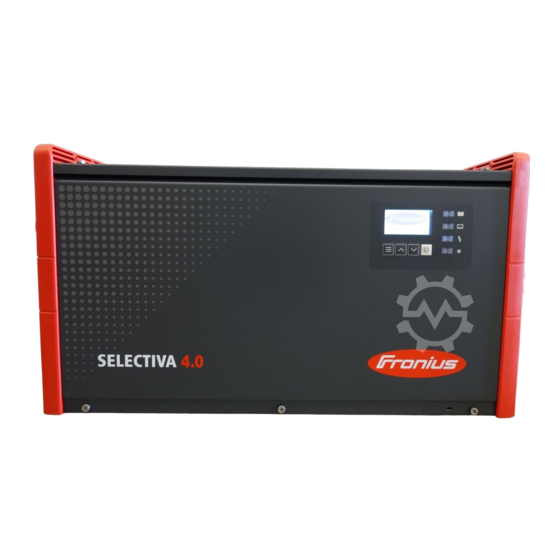 Fronius 8 kW 220 V Selectiva Bedienungsanleitung
