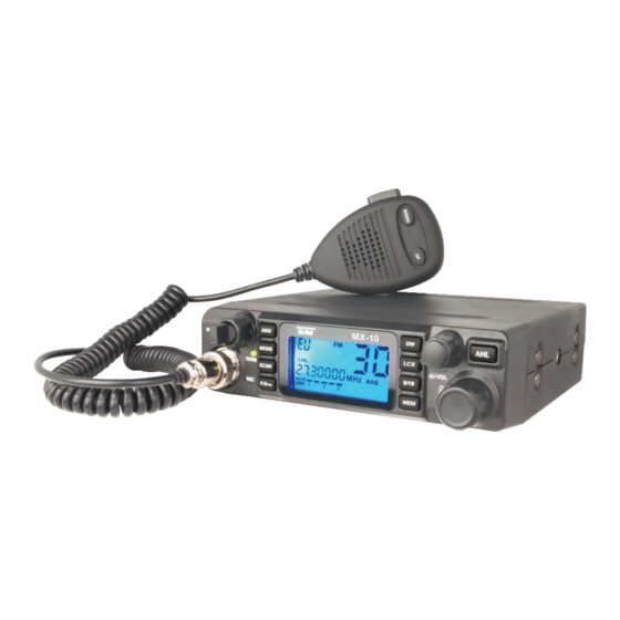 Team Electronic MX-10 Bedienungsanleitung