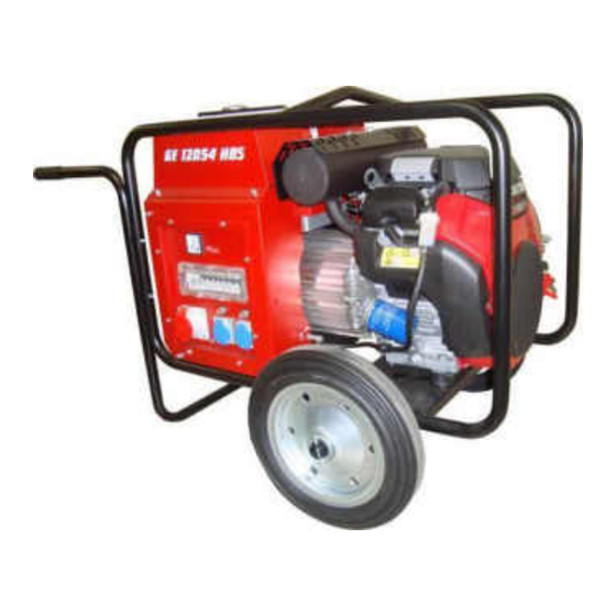 Mosa GE 12054 HBS Betriebs- Und Servicehandbuch