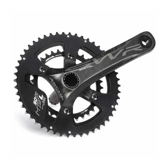 Miche SWR FULL CARBON HSL 11 SPEEDS Gebrauchs- Und Wartungsanleitung