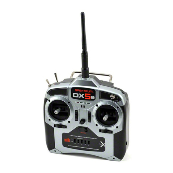 Spektrum DX5e Handbuch