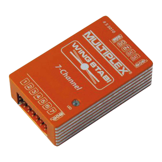 Multiplex WINGSTABI EASY Control Handbuch