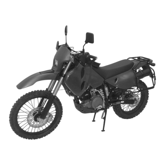 KTM 640 LS-E/mil Bedienungsanleitung