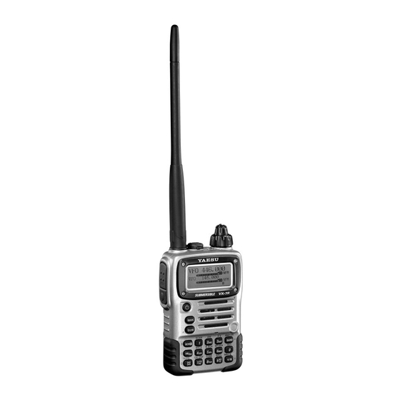 Yaesu VX-7R Bedienungsanleitung