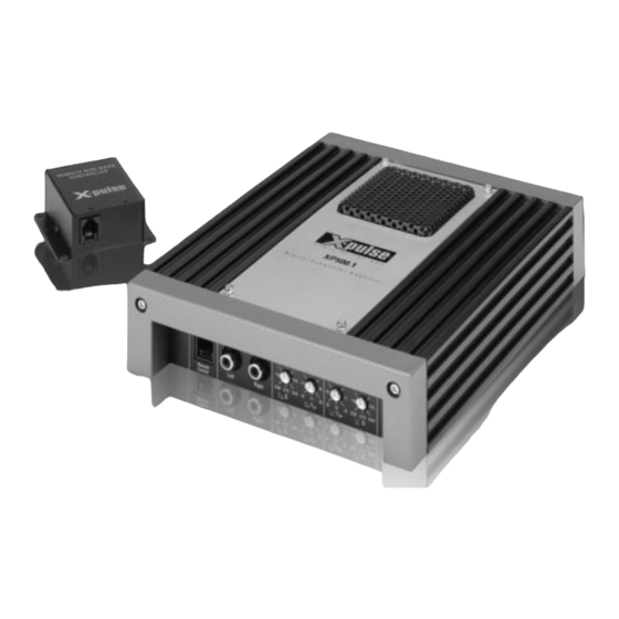 x-pulse XP500.1 Installations- Und Bedienungsanleitung