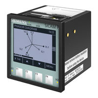 Siemens SICAM P850 Gerätehandbuch