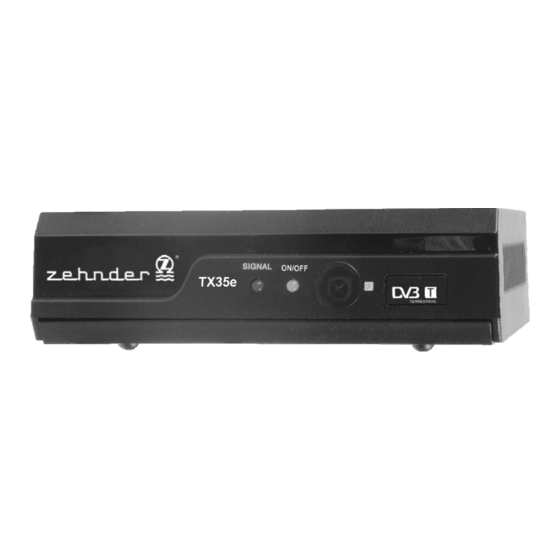 Zehnder TX 35 e Handbücher
