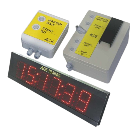 ALGE-Timing SF3 Bedienungsanleitung