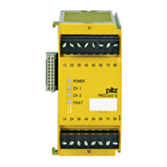 Pilz PNOZ po3.1p Bedienungsanleitung