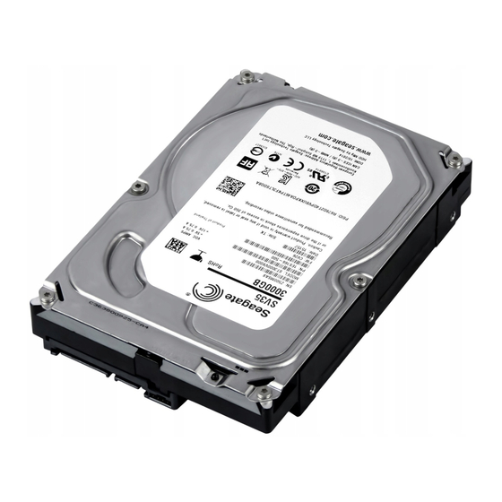 Conrad Seagate ST3000VX000 Bedienungsanleitung