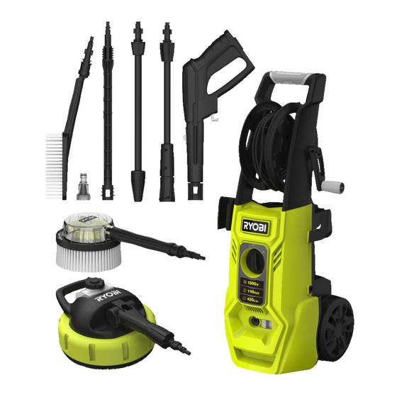 Ryobi RY140PWA-P Bedienungsanleitung