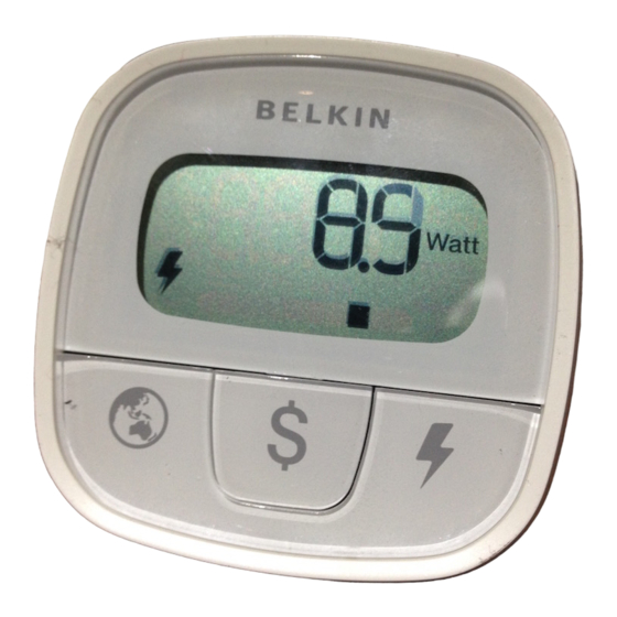 Belkin Conserve Insight F7C005 Bedienungsanleitung