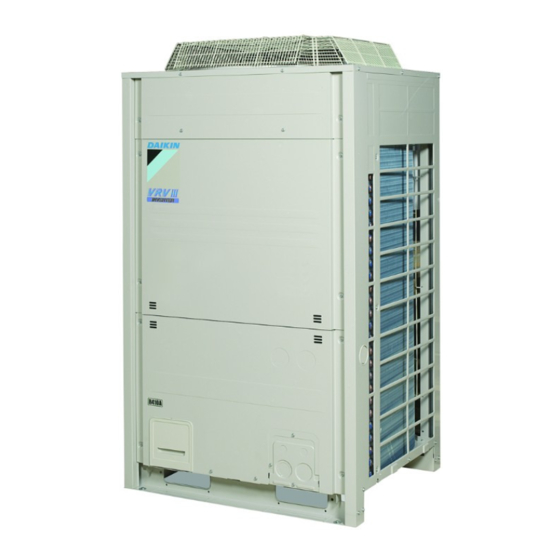 Daikin VRV III-Q Serie Betriebsanweisung