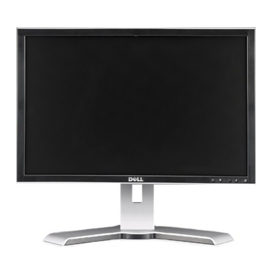Dell 2009W Bedienungsanleitung