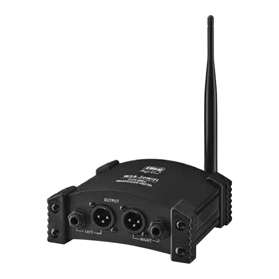 IMG STAGE LINE WSA-50WIFI Bedienungsanleitung