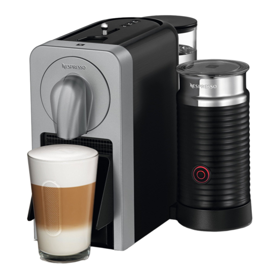 Krups NESPRESSO PRODIGIO&MILK XN411T Bedienungsanleitung